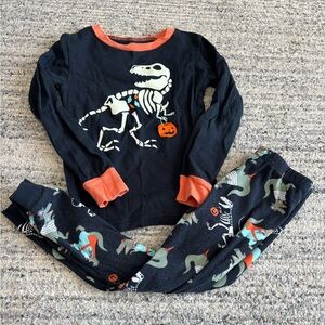 Carter's Dinosaur Skeleton Pajama Set